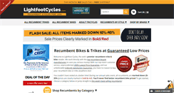 Desktop Screenshot of lightfootcycles.com